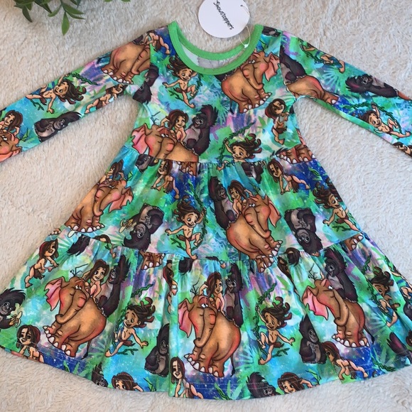 showstoppers Other - NWT Showstoppers Jungle Book Bamboo Twirl Dress 2T Disney